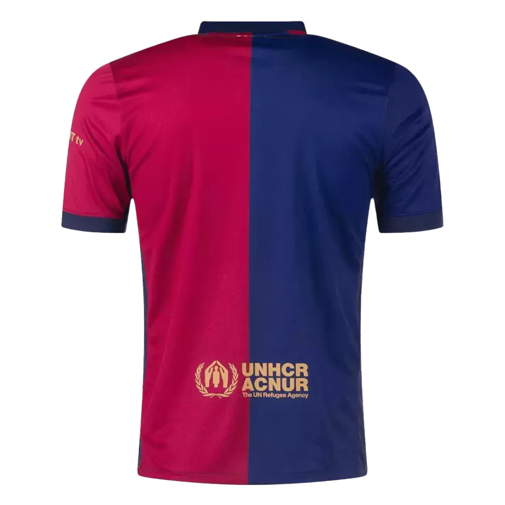 Camisa Barcelona I 24/25 - Torcedor Nike Masculina - Azul e Vermelha