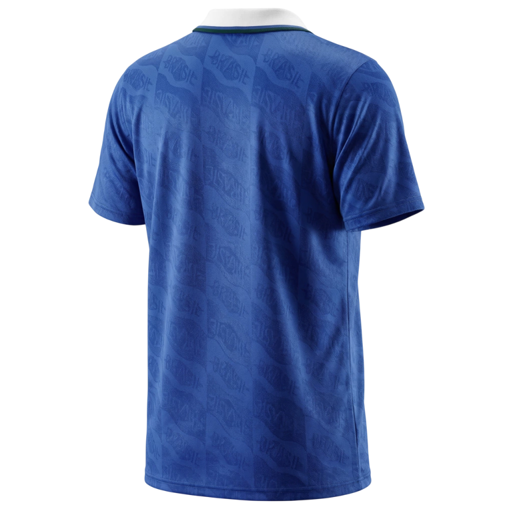 Camisa Seleção Brasileira Away 1994 - Umbro Retrô Masculina - Azul
