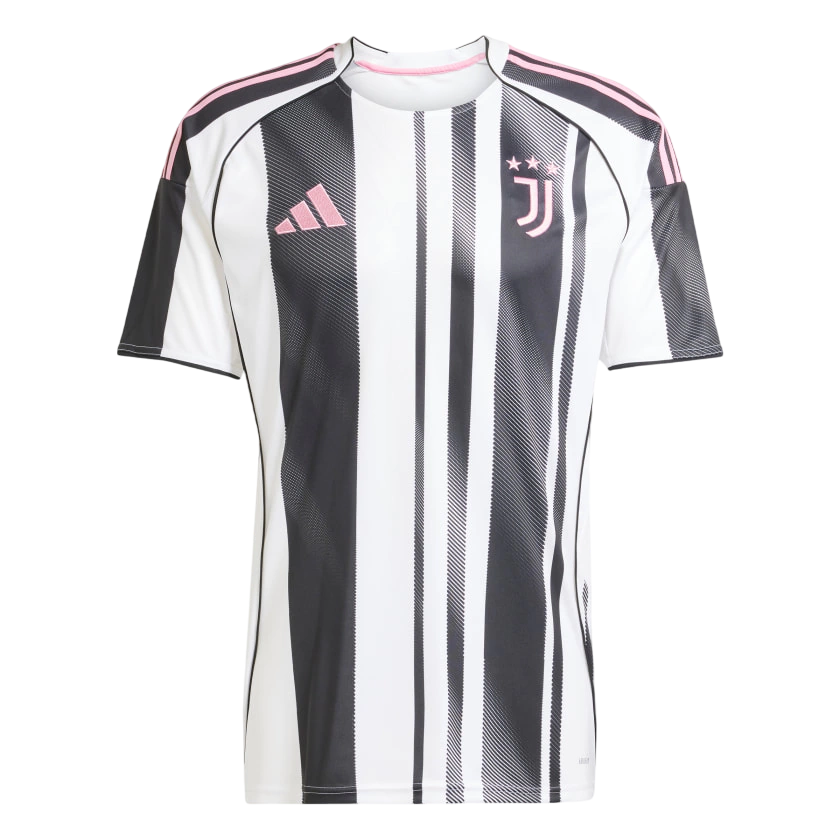 Camisa Juventus I 25/26 - Torcedor Adidas Masculina - Branca e preta