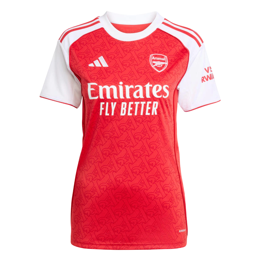 Camisa Arsenal I 25/26 - Torcedor Adidas Feminina - Vermelha
