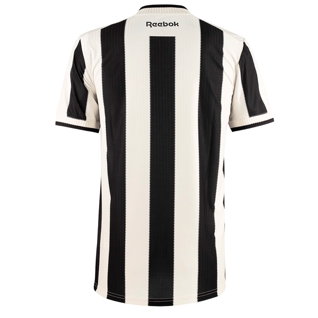 Camisa Botafogo I 24/25 - Torcedor Reebok Masculino - Preta e Branca