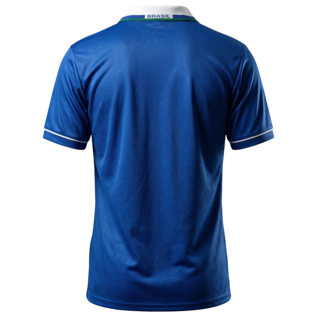 Camisa Seleção Brasileira Away 1996 - Umbro Retrô Masculina - Azul