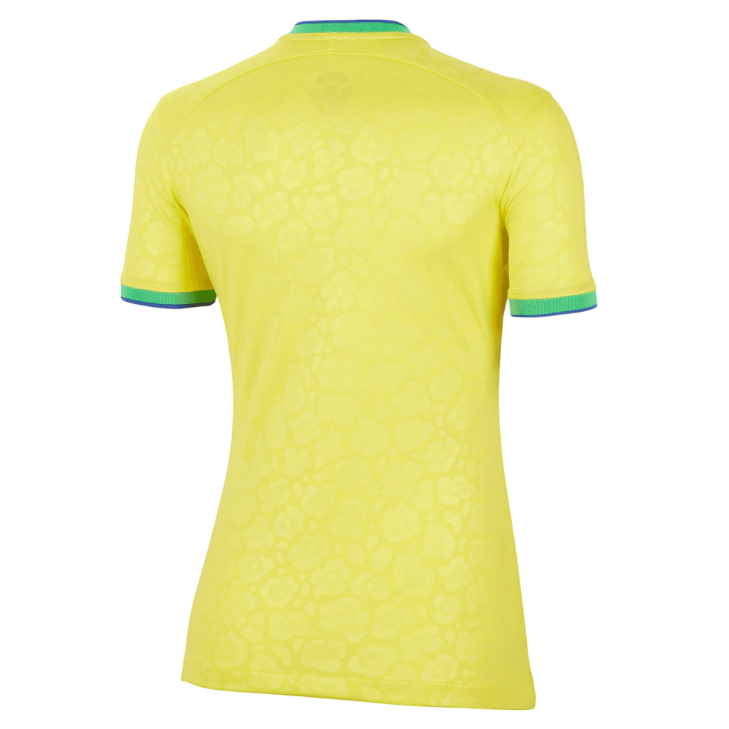 Camisa Seleção Brasileira Home 2022 - Torcedor Nike Feminina - Verde e Amarela