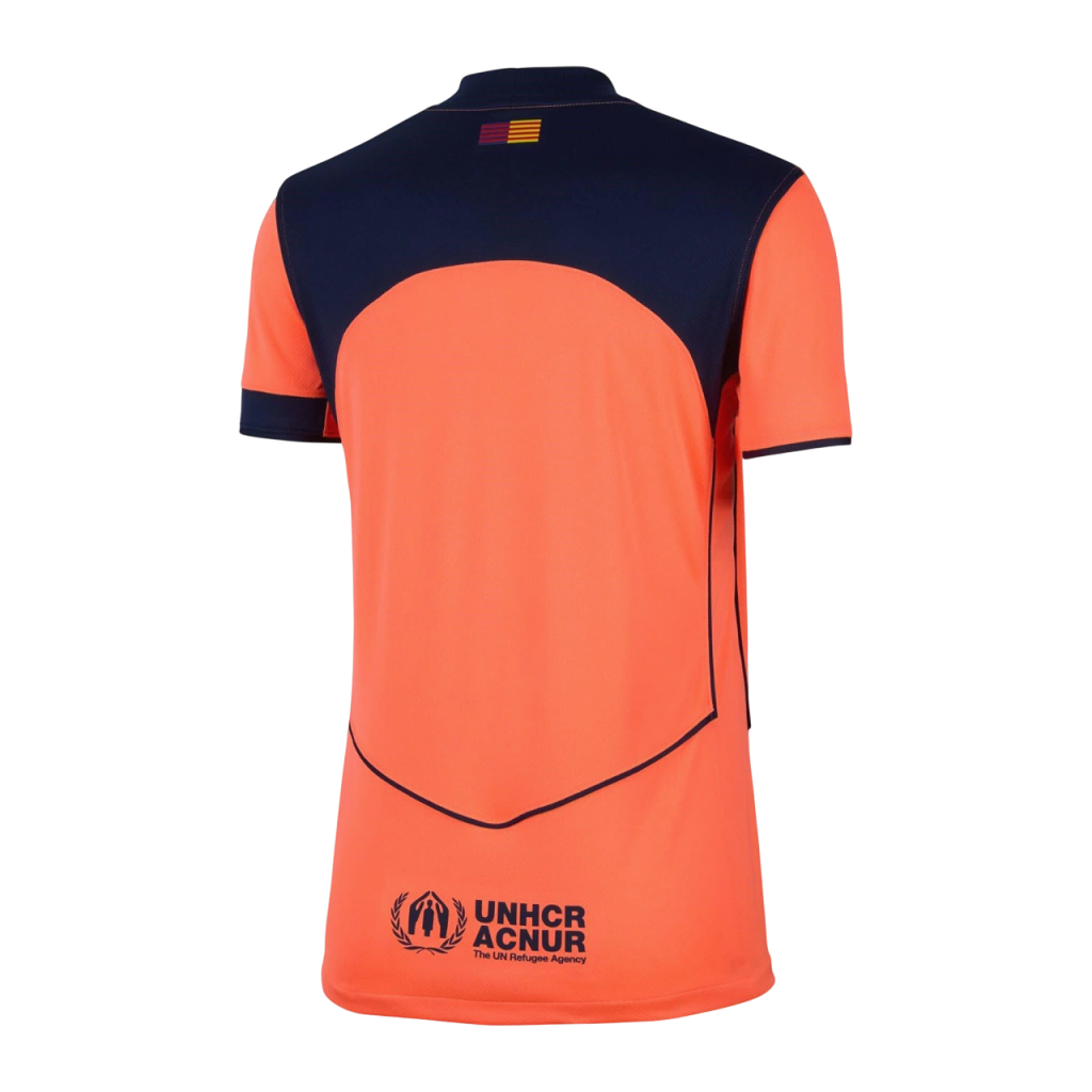 Camisa Barcelona III 25/26 - Torcedor Nike Feminina - Laranja