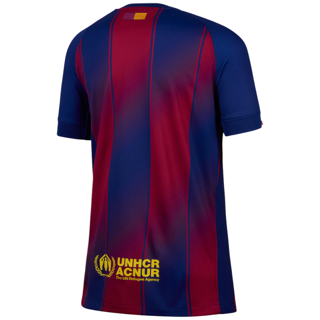 Camisa Barcelona I 25/26 - Torcedor Nike Masculina - Azul e vermelha
