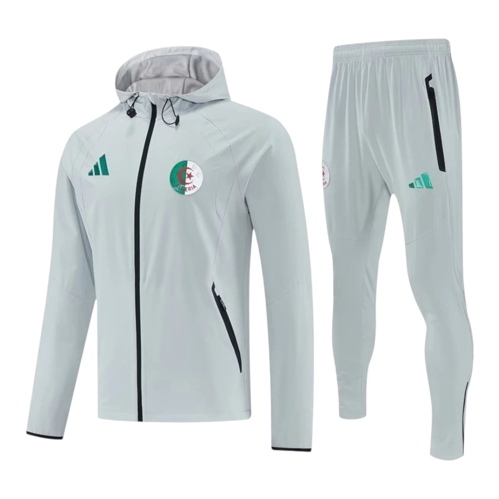 Conjunto Seleção Argélia Treino 26/27 - Masculino Adidas - Cinza