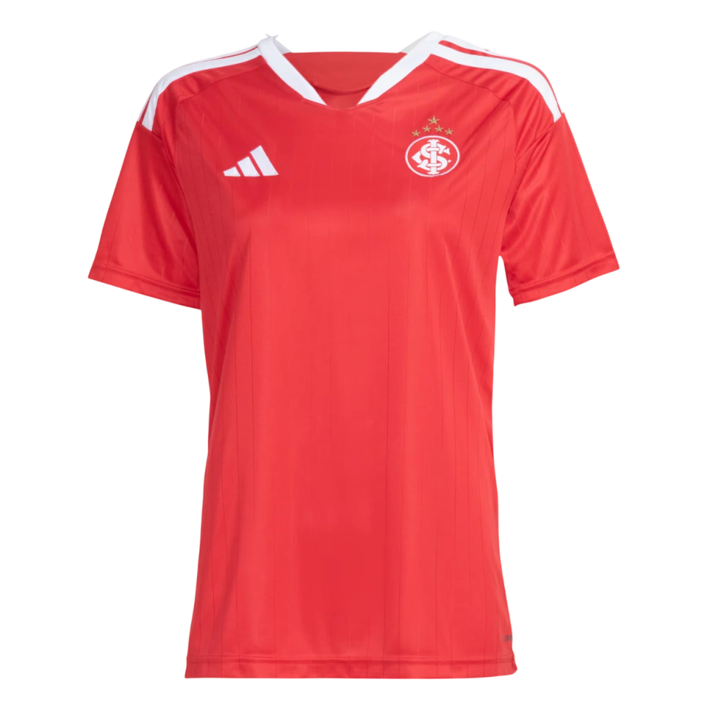 Camisa Internacional Home 26/27 - Torcedor Adidas Feminina - Vermelha