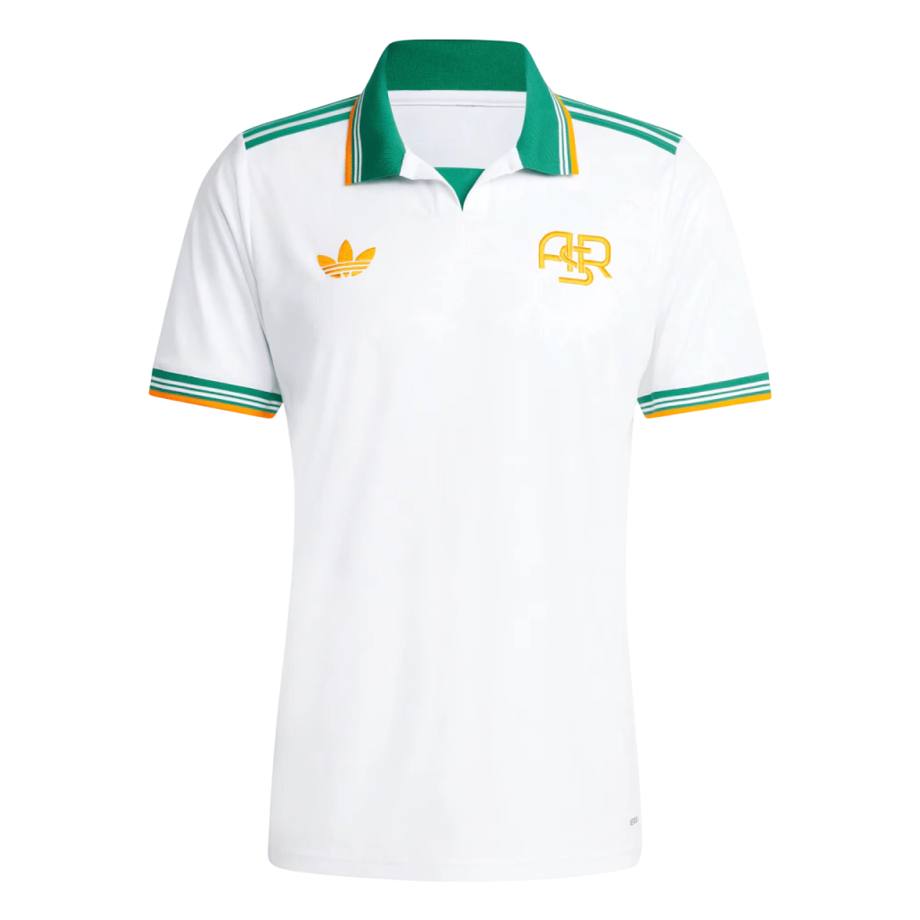 Camisa Roma III 25/26 - Torcedor Adidas Masculina - Branca