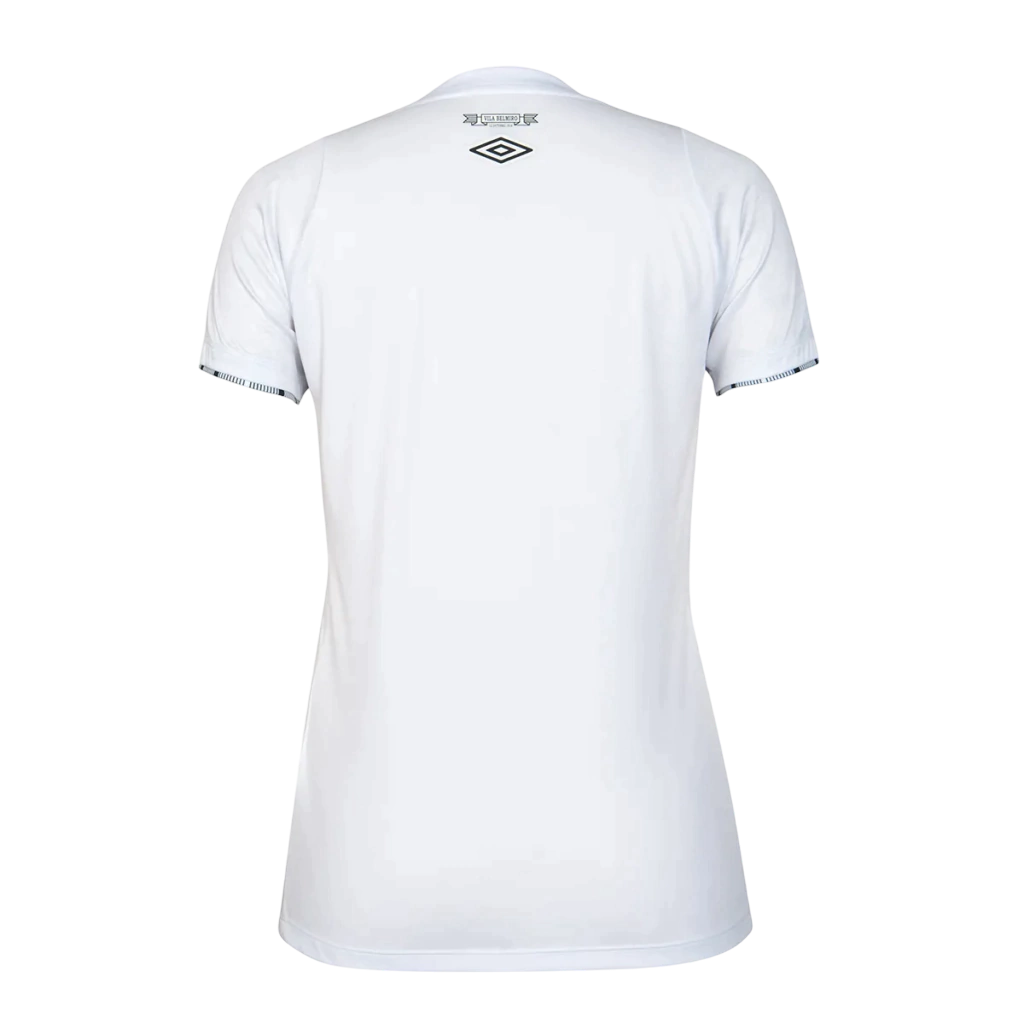 Camisa Santos I 24/25 - Torcedor Umbro Feminina - Branca