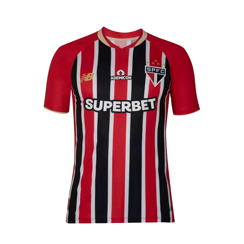 Camisa São Paulo II 25/26 - Torcedor New Balance Masculina - Tricolor
