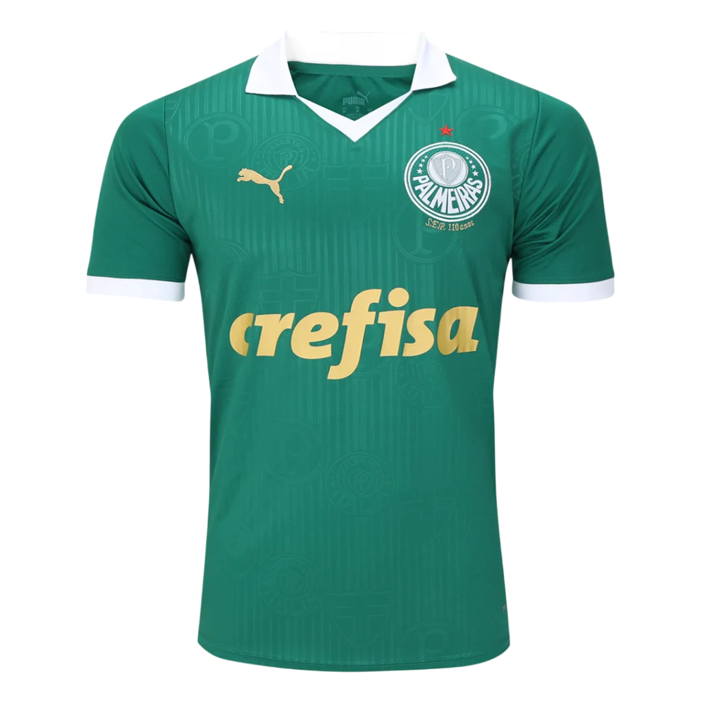 Camisa Palmeiras I 24/25 - Torcedor Puma Masculina - Verde