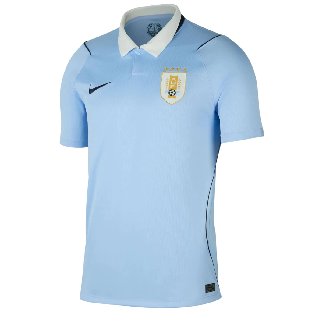 Camisa Uruguai Home 26/27 - Torcedor Nike Masculina - Azul