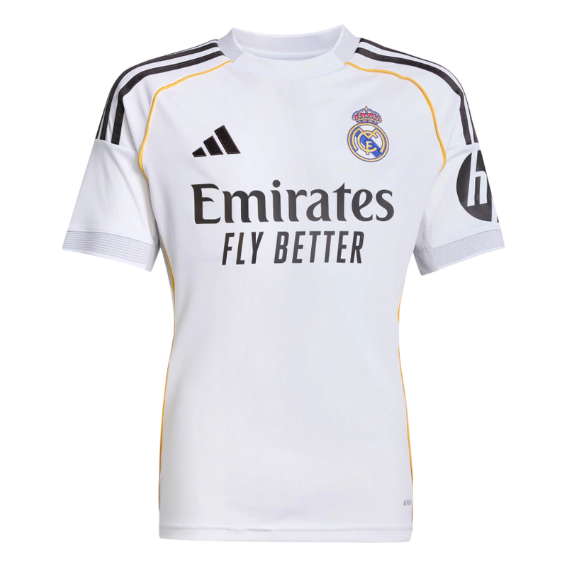Camisa Real Madrid I 25/26 - Torcedor Adidas Masculina - Branca