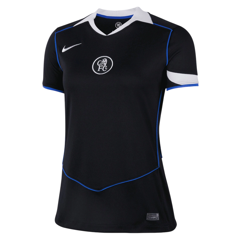 Camisa Chelsea III 25/26 - Torcedor Nike Feminina - Preta