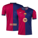 Camisa Barcelona I 24/25 - Torcedor Nike Masculina - Azul e Vermelha