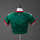 Cropped México Home 26/27 - Torcedor Adidas Feminina - Verde e vermelho