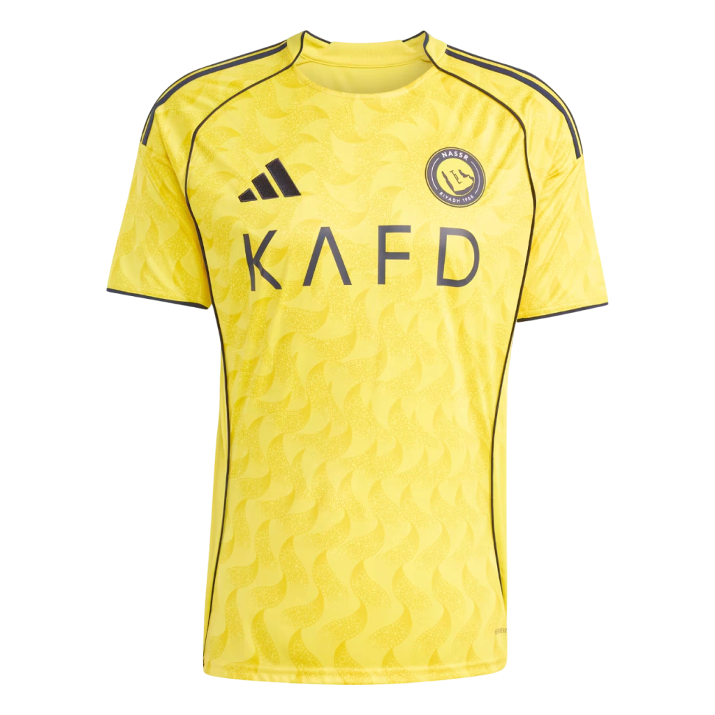 Camisa Al Nassr I 25/26 - Torcedor Adidas Masculina - Amarela