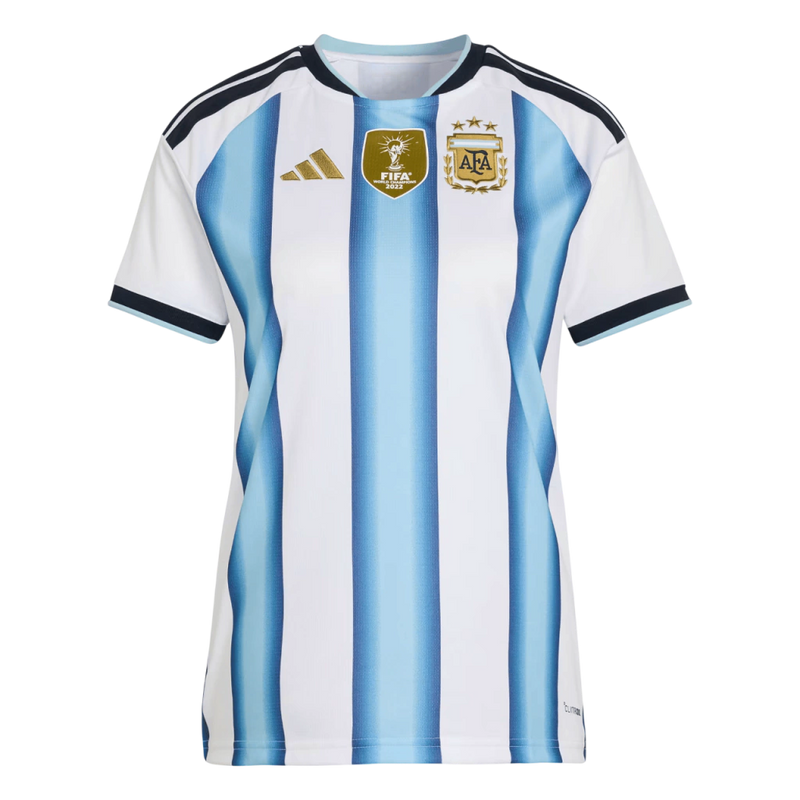 Camisa Seleção Argentina I 26/27 - Torcedor Adidas Feminina - Azul Celeste