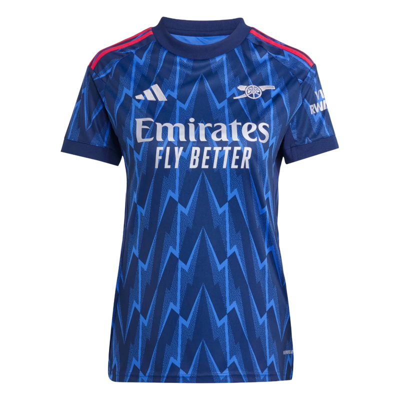 Camisa Arsenal II 25/26 - Torcedor Adidas Feminina - Azul