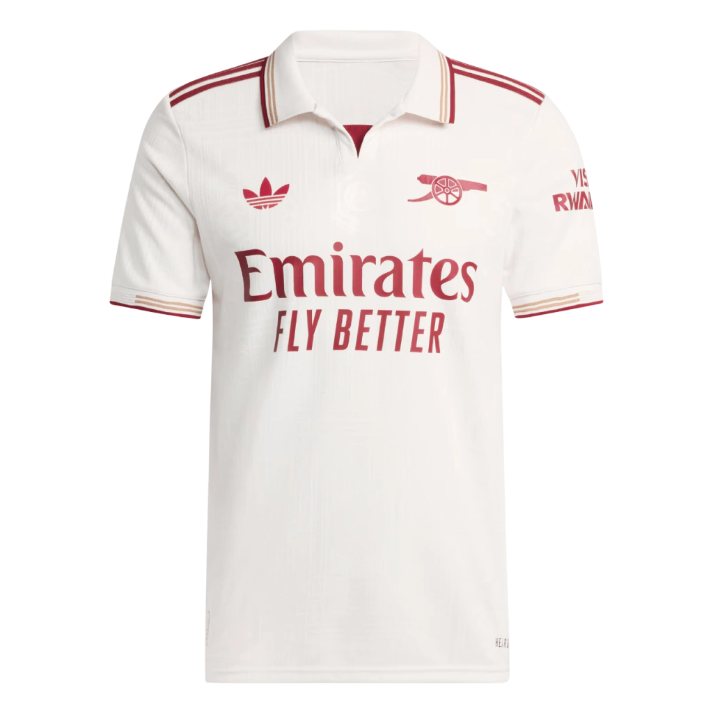 Camisa Arsenal III 25/26 - Torcedor Adidas Masculina - Branca