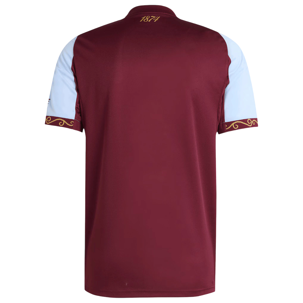 Camisa Aston Villa I 25/26 - Torcedor Adidas Masculina - Bordô