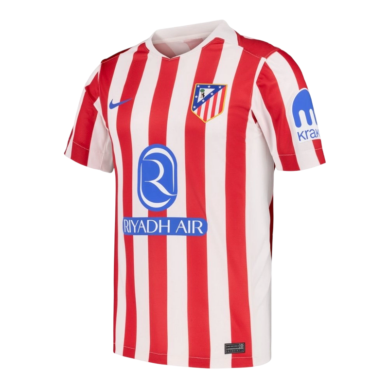 Camisa Atletico de Madrid I 25/26 - Torcedor Nike Masculina - Vermelha e Branca