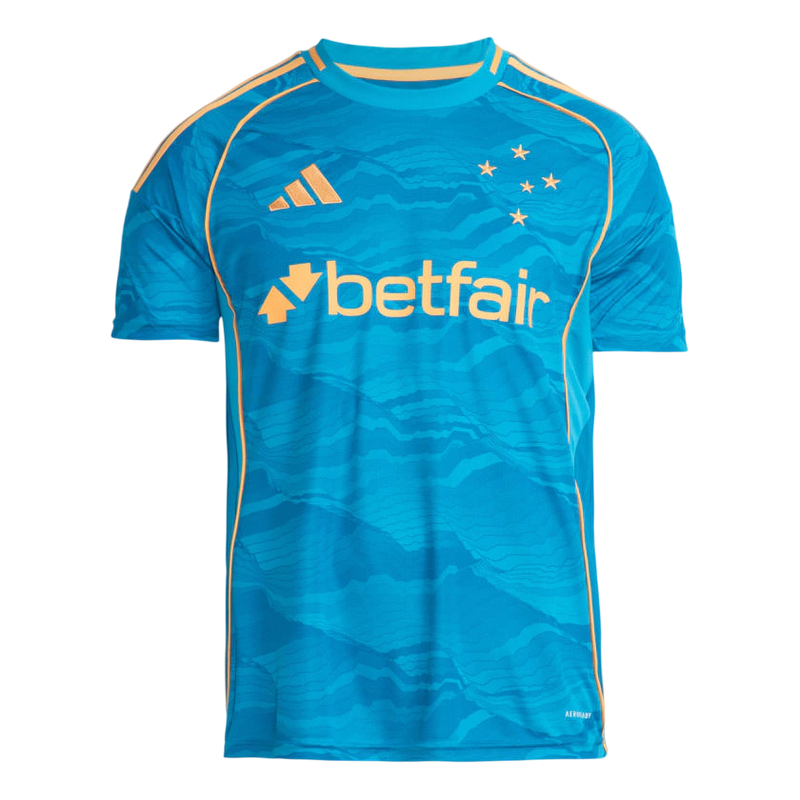 Camisa Cruzeiro III 25/26 - Torcedor Adidas Masculina - Azul