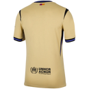 Camisa Barcelona II 25/26 - Torcedor Nike Masculina - Amarela com Detalhes Roxo