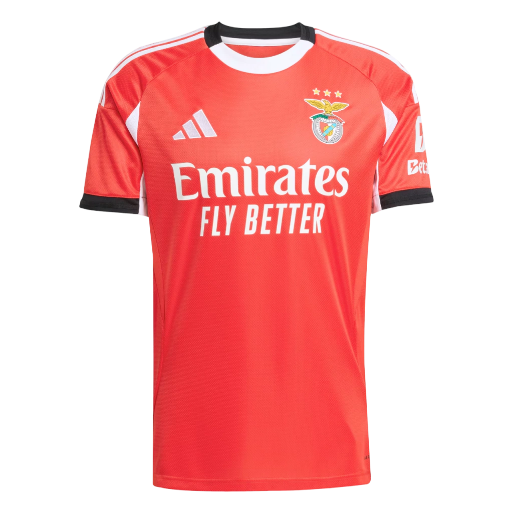 Camisa Benfica I 25/26 - Torcedor Adidas Masculina - Vermelha