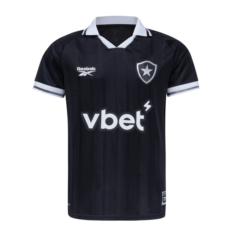 Camisa Botafogo II 25/26 - Torcedor Reebok Masculina - Preta