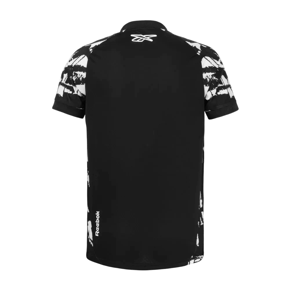 Camisa Botafogo IV 25/26 - Torcedor Reebok Masculina - Preta e Branca