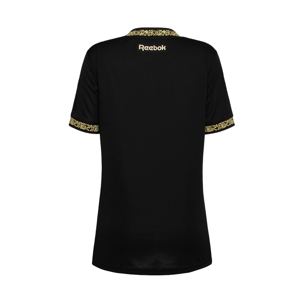 Camisa Botafogo II 24/25 - Torcedor Reebok Feminina - Preta