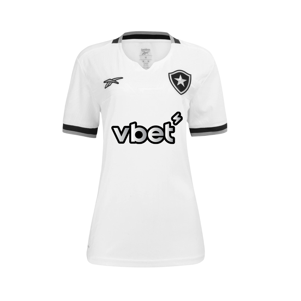 Camisa Botafogo III 24/25 - Torcedor Reebok Feminina - Branca