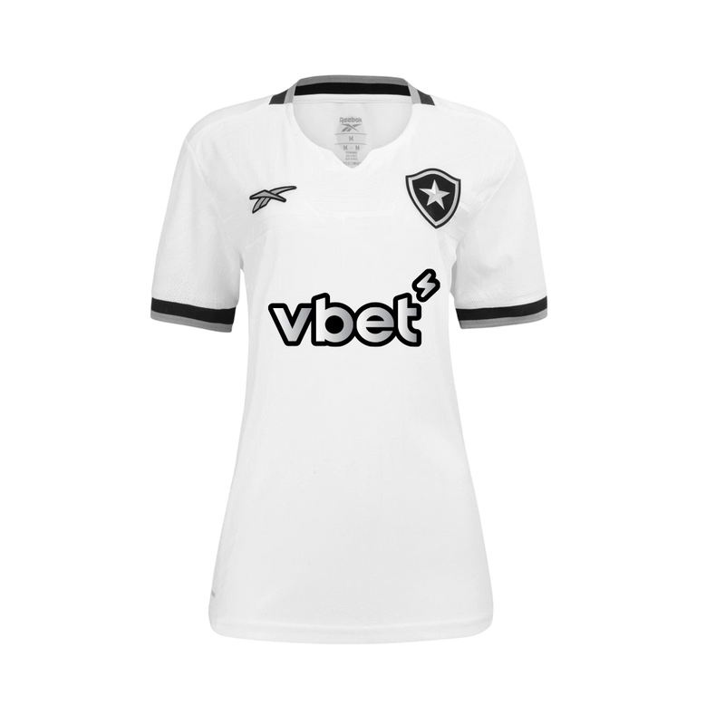 Camisa Botafogo III 24/25 - Torcedor Reebok Feminina - Branca