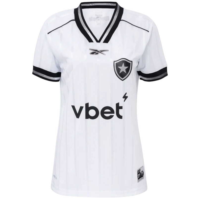 Camisa Botafogo III 25/26 - Torcedor Reebok Feminina - Branca