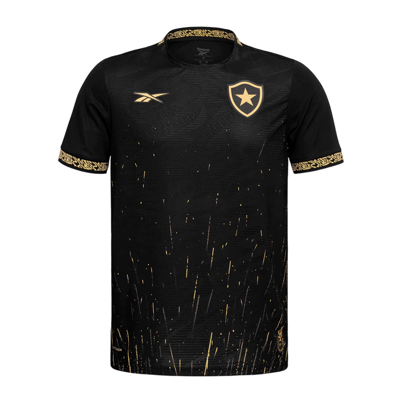Camisa Botafogo II 24/25 - Torcedor Reebok Masculino - Preta