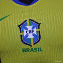 Camisa Seleção Brasileira Home 25/26 - Jogador Nike Masculina - Verde e Amarela