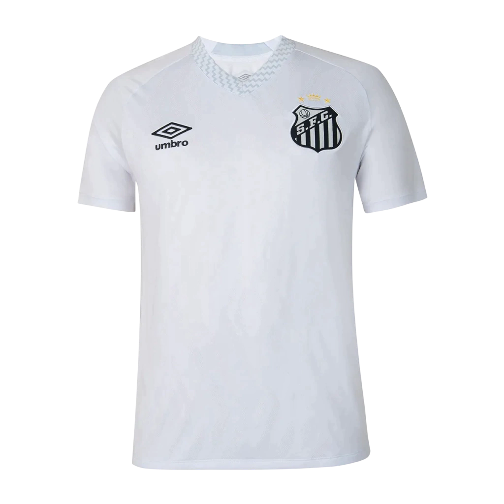Camisa Santos I 25/26 - Torcedor Umbro Masculina - Branca