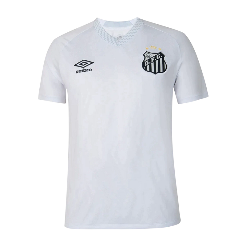 Camisa Santos I 25/26 - Torcedor Umbro Masculina - Branca