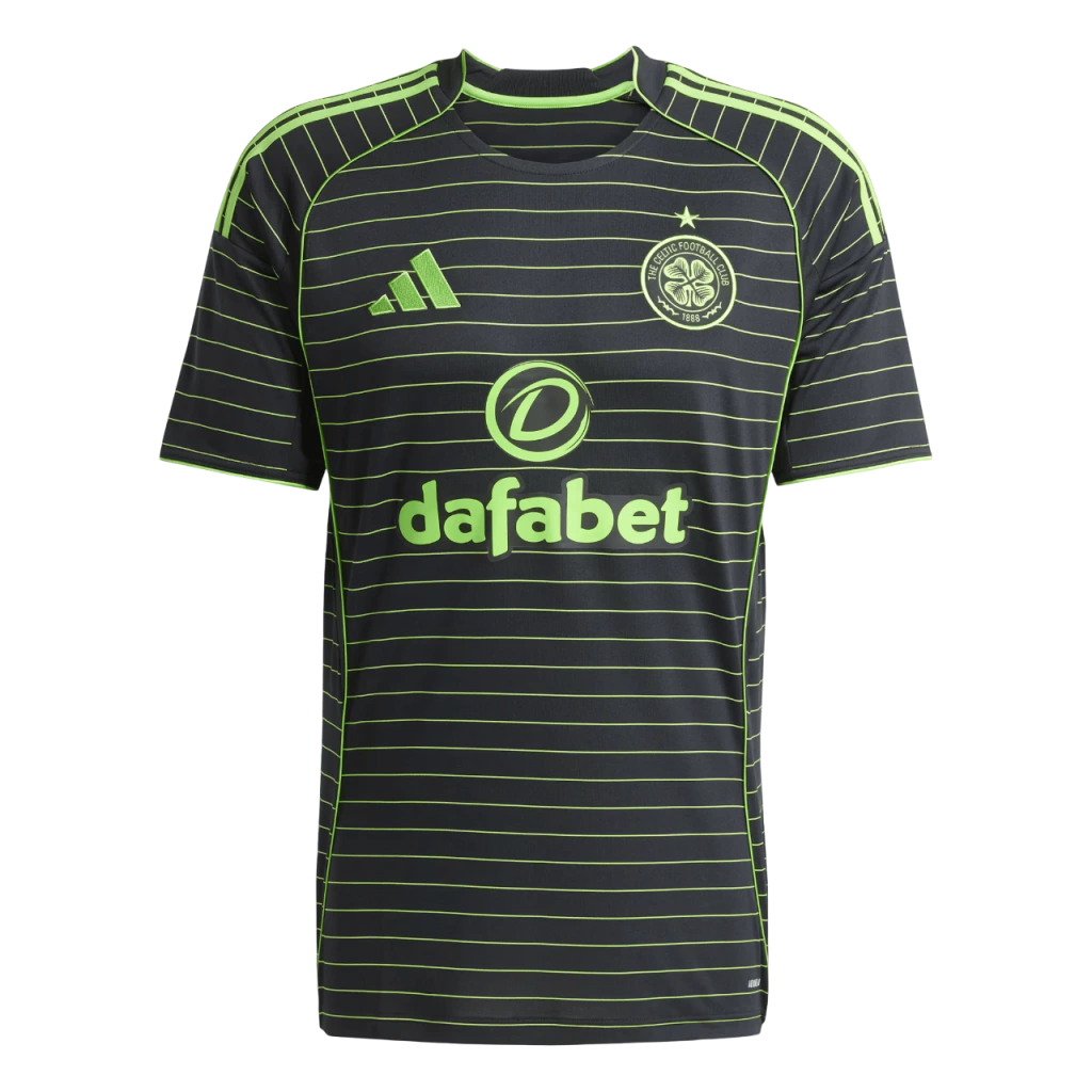 Camisa Celtic II 25/26 - Torcedor Adidas Masculina - Preta