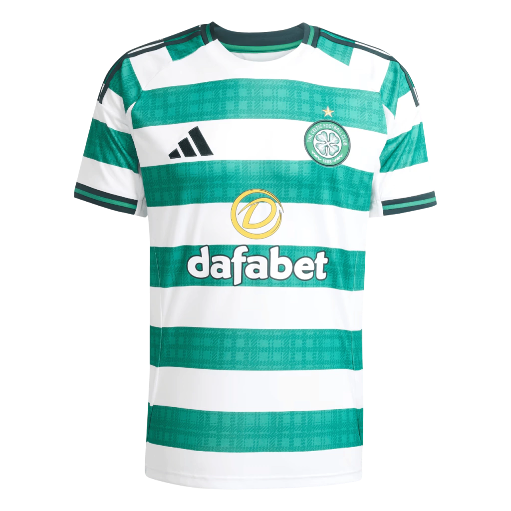Camisa Celtic I 25/26 - Torcedor Adidas Masculina - Verde e Branca