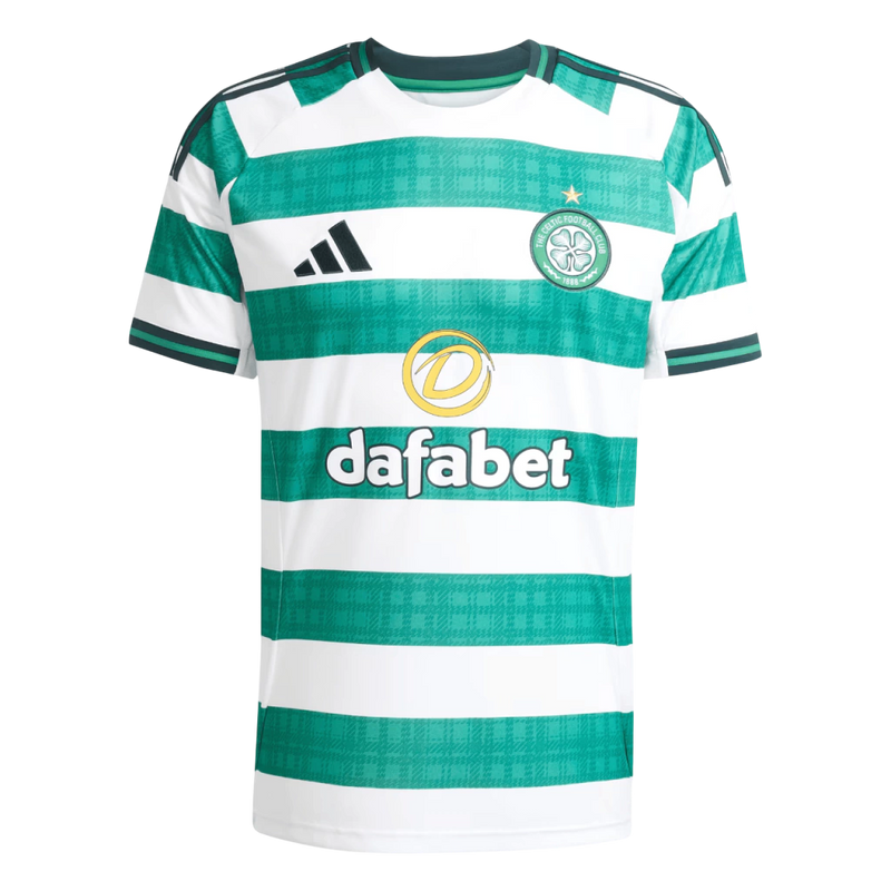 Camisa Celtic I 25/26 - Torcedor Adidas Masculina - Verde e Branca