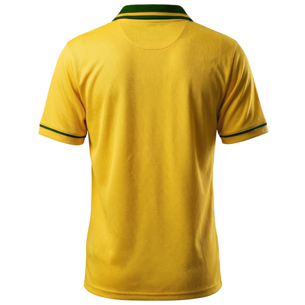 Camisa Seleção Brasileira Home 1994 - Umbro Retrô Masculina - Verde e Amarela