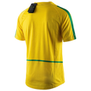 Camisa Seleção Brasileira Home 2002 - Nike Retrô Masculina - Verde e Amarela