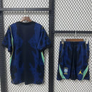 Kit Seleção Brasileira Away 26/27 Copa do Mundo - Torcedor Nike Infantil - Azul