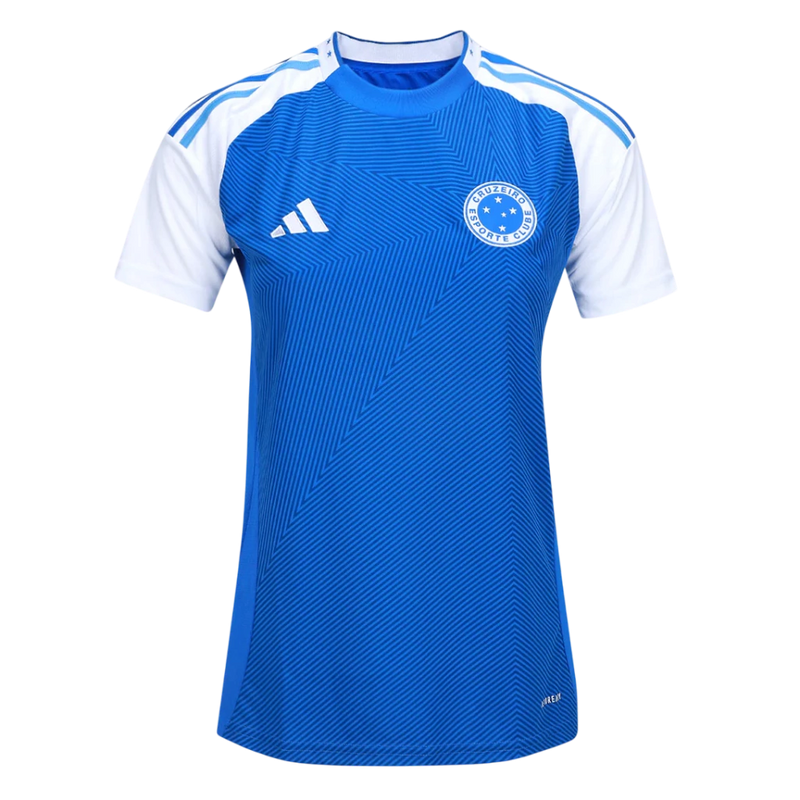 Camisa Cruzeiro I 25/26 - Torcedor Adidas Feminina - Azul