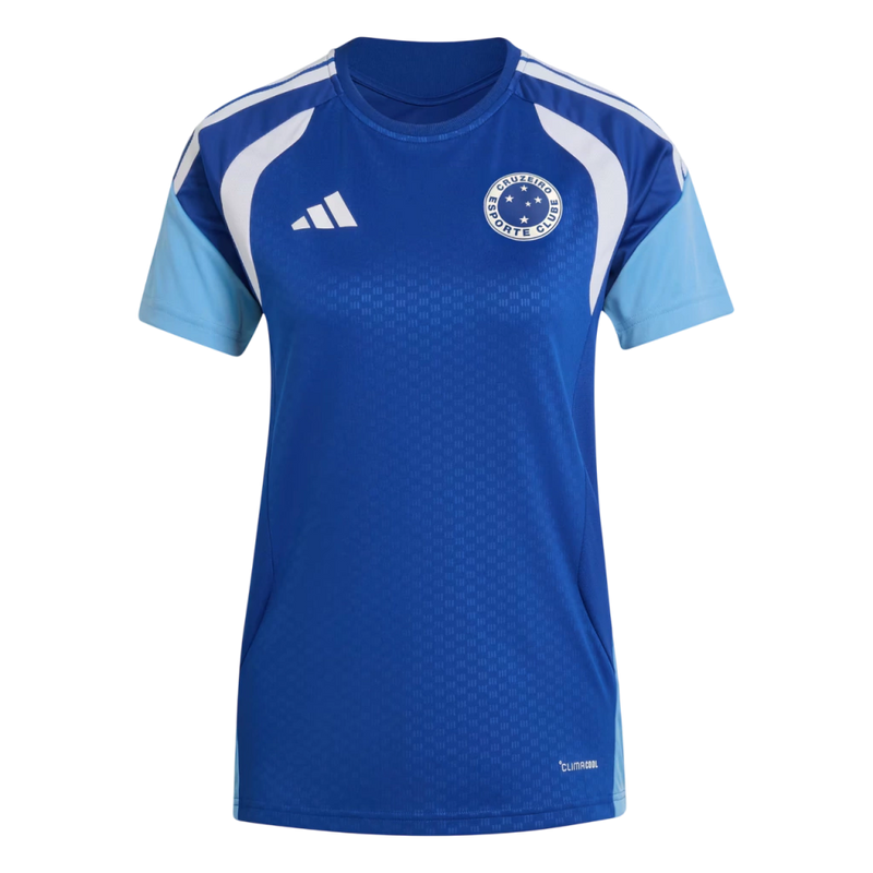 Camisa Cruzeiro 26/27 Treino - Torcedor Adidas Feminina - Azul