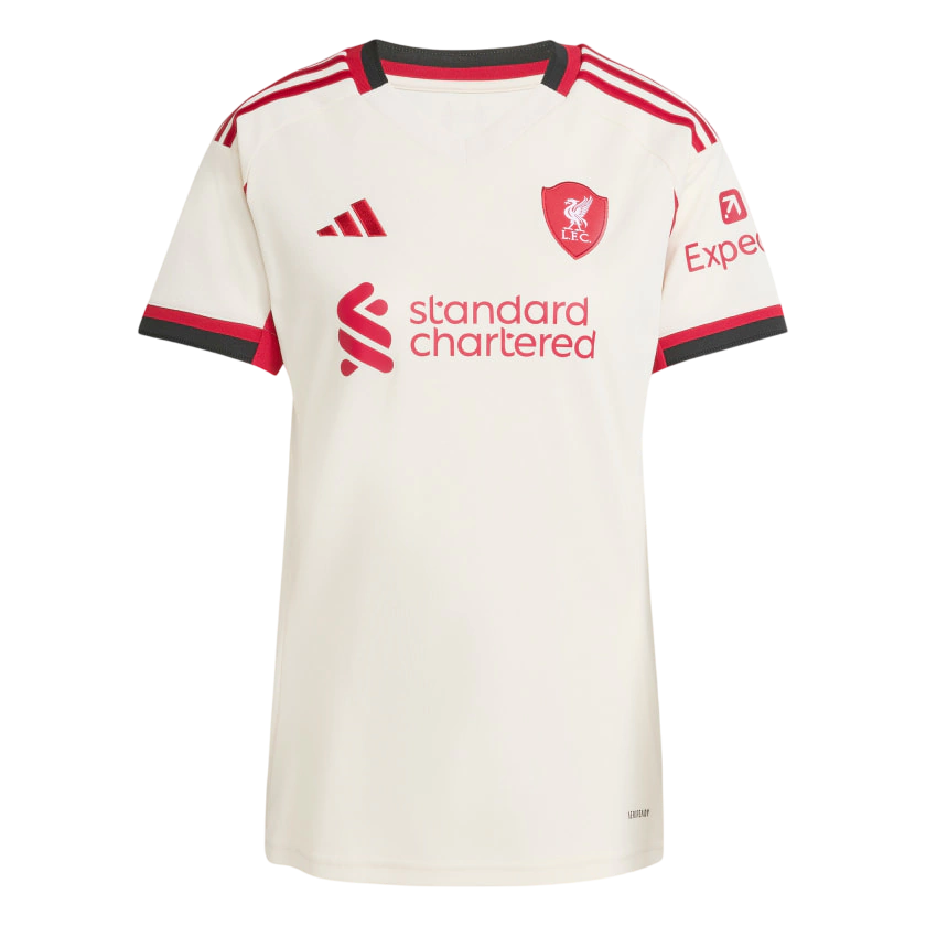 Camisa Liverpool II 25/26 - Torcedor Adidas Feminina - Branca