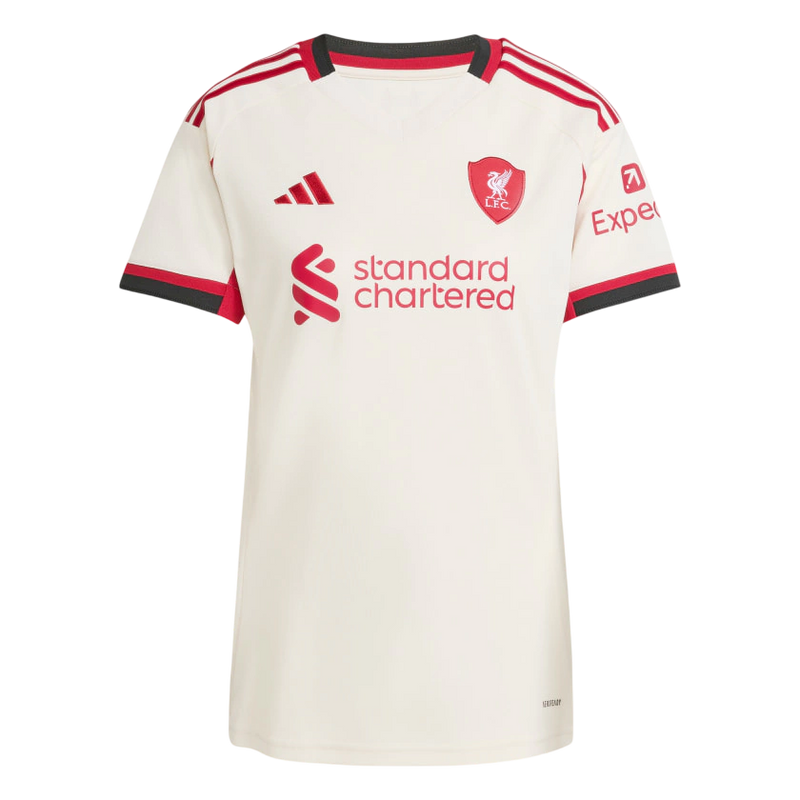 Camisa Liverpool II 25/26 - Torcedor Adidas Feminina - Branca
