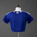 Cropped Japão Home 26/27 - Torcedor Adidas Feminina - Azul e branco